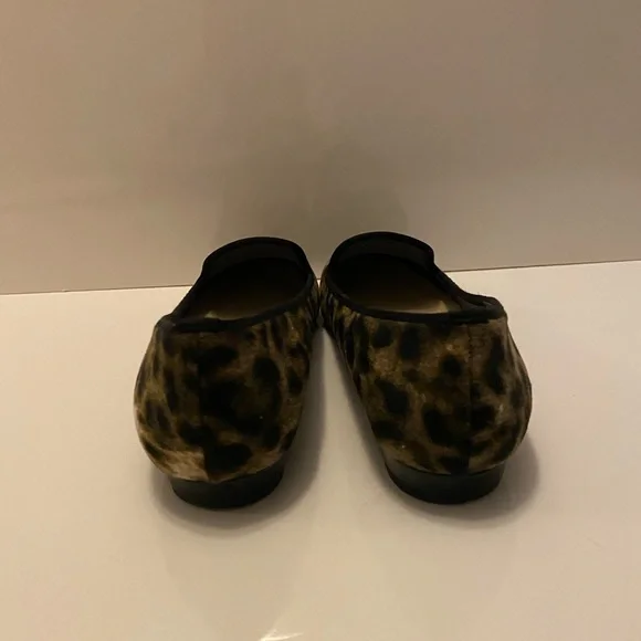 Leopard Print pony hair loafers with - Picture 9 of 11